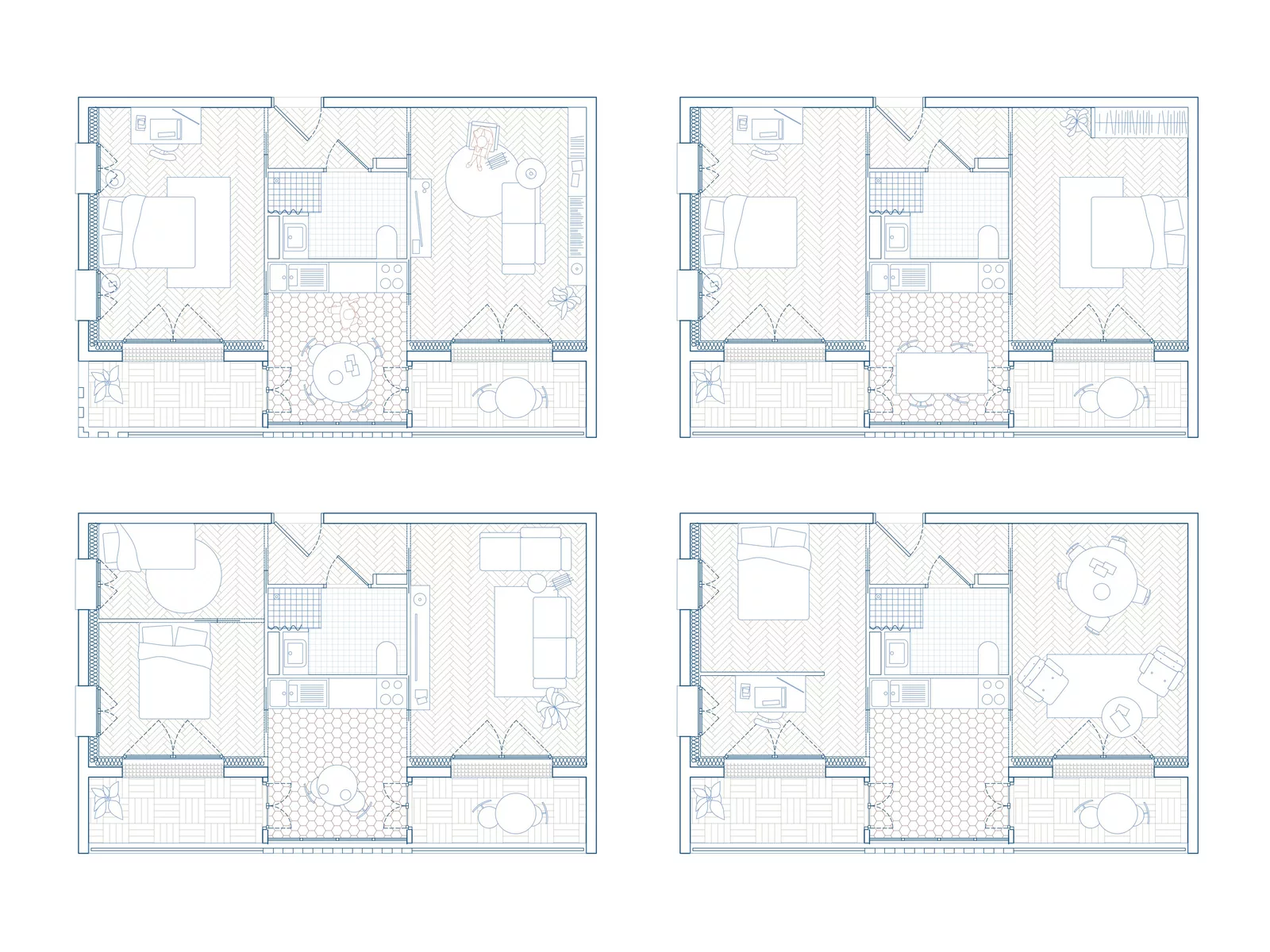100 logements et commerces, Courcouronnes