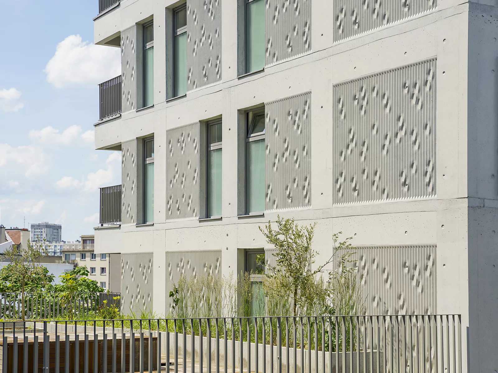 50 logements et résidence de 100 chambres, Gennevilliers