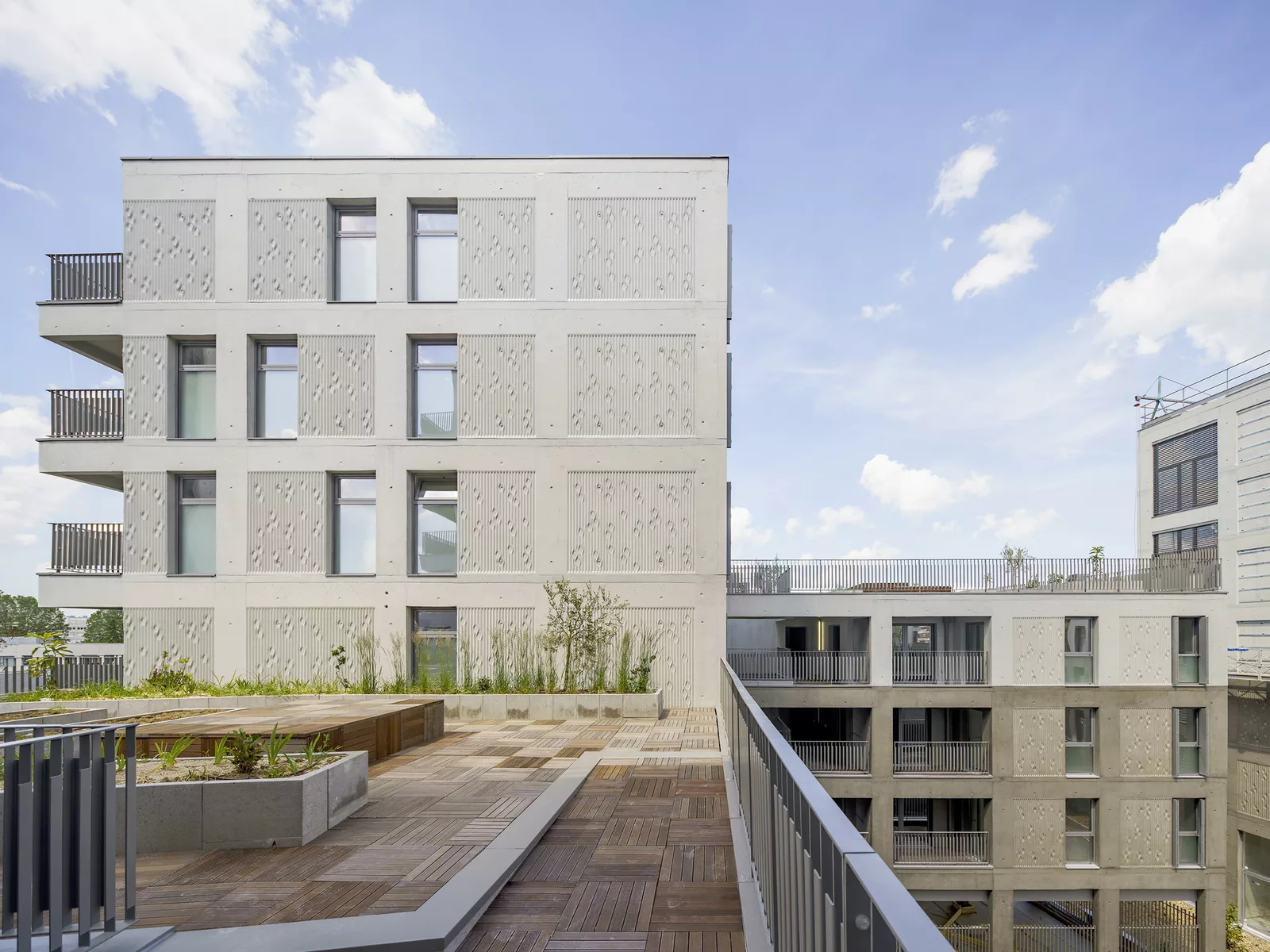 50 logements et résidence de 100 chambres, Gennevilliers