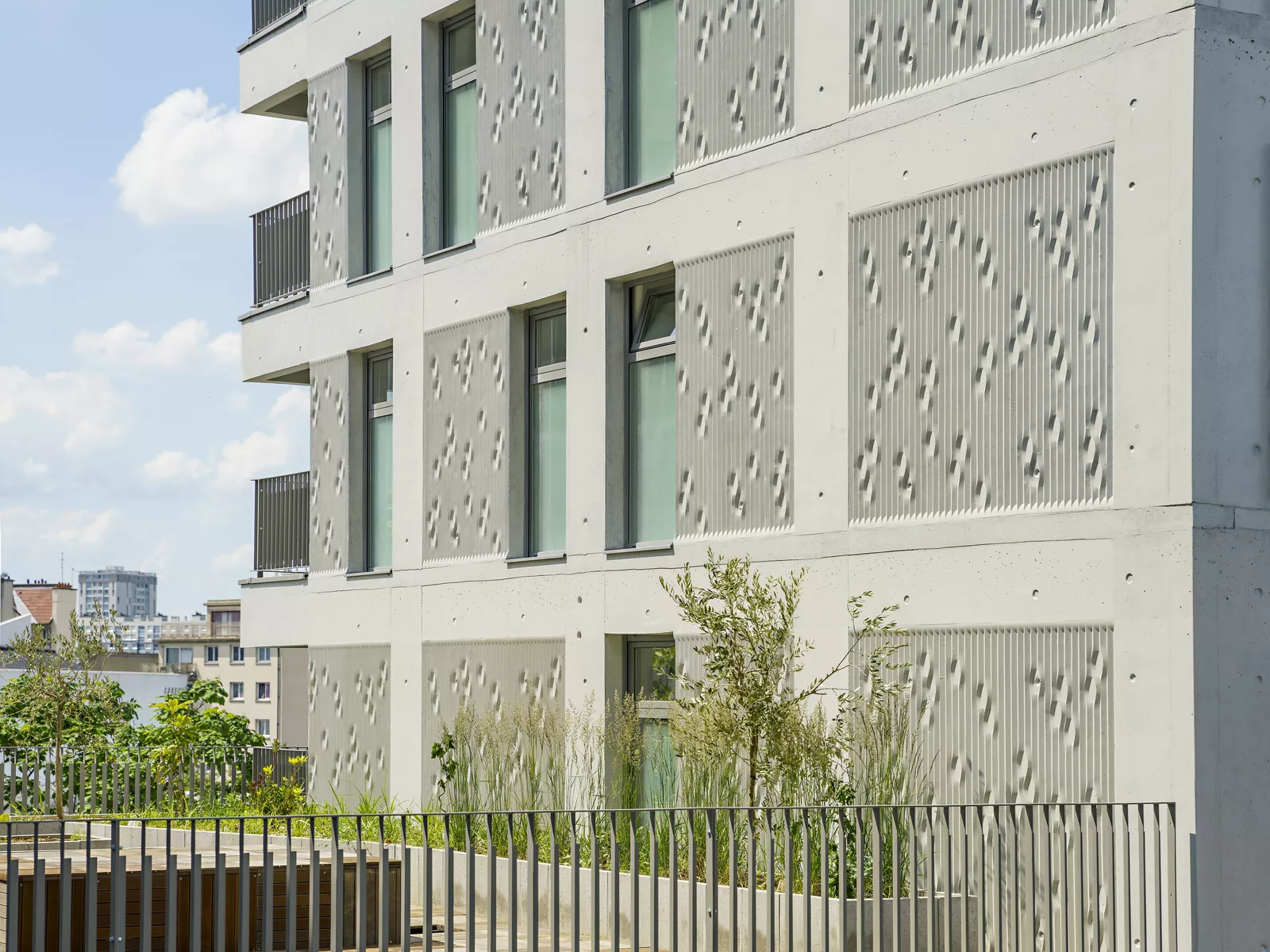 50 logements et résidence de 100 chambres, Gennevilliers