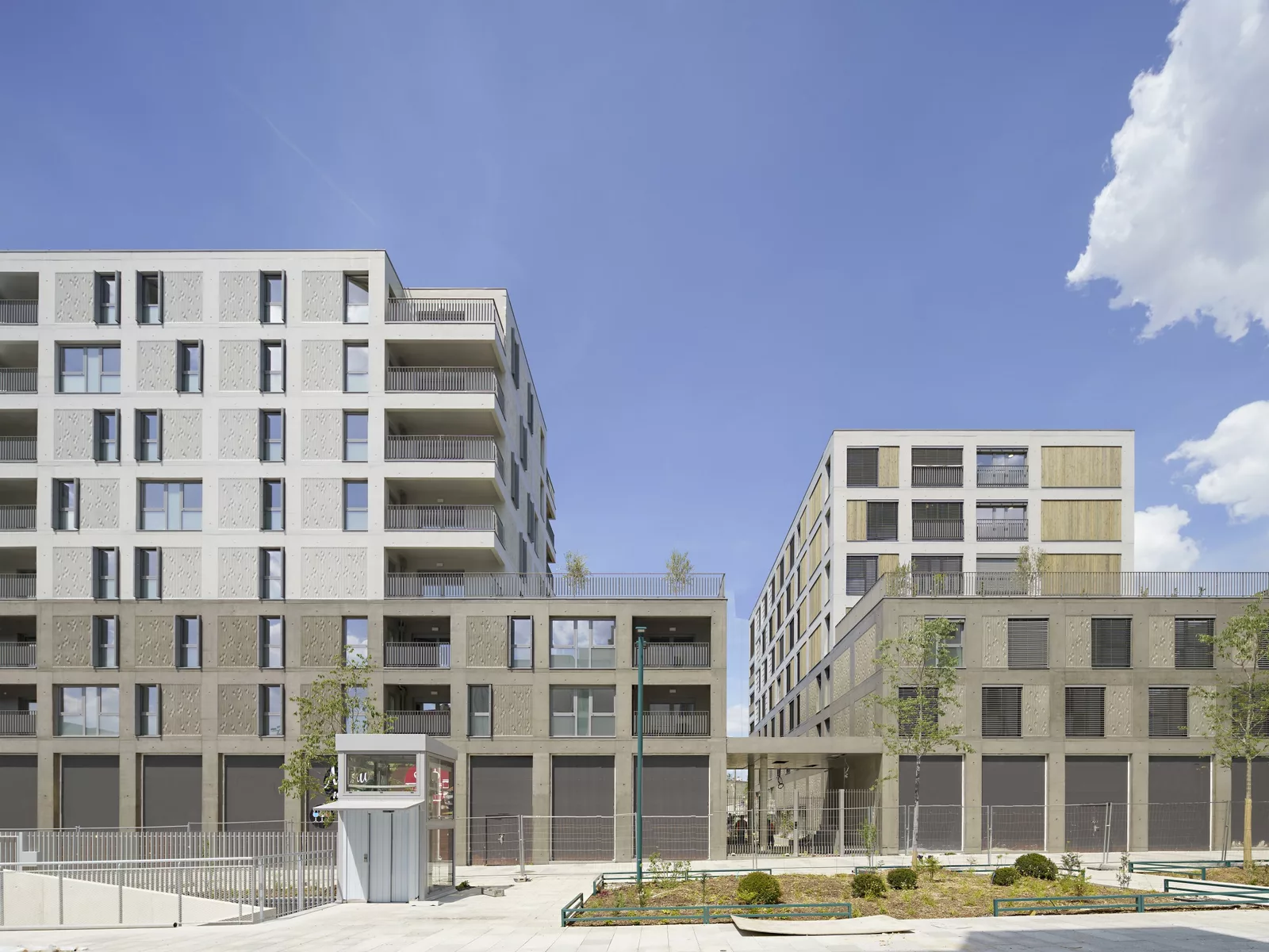 50 logements et résidence de 100 chambres, Gennevilliers