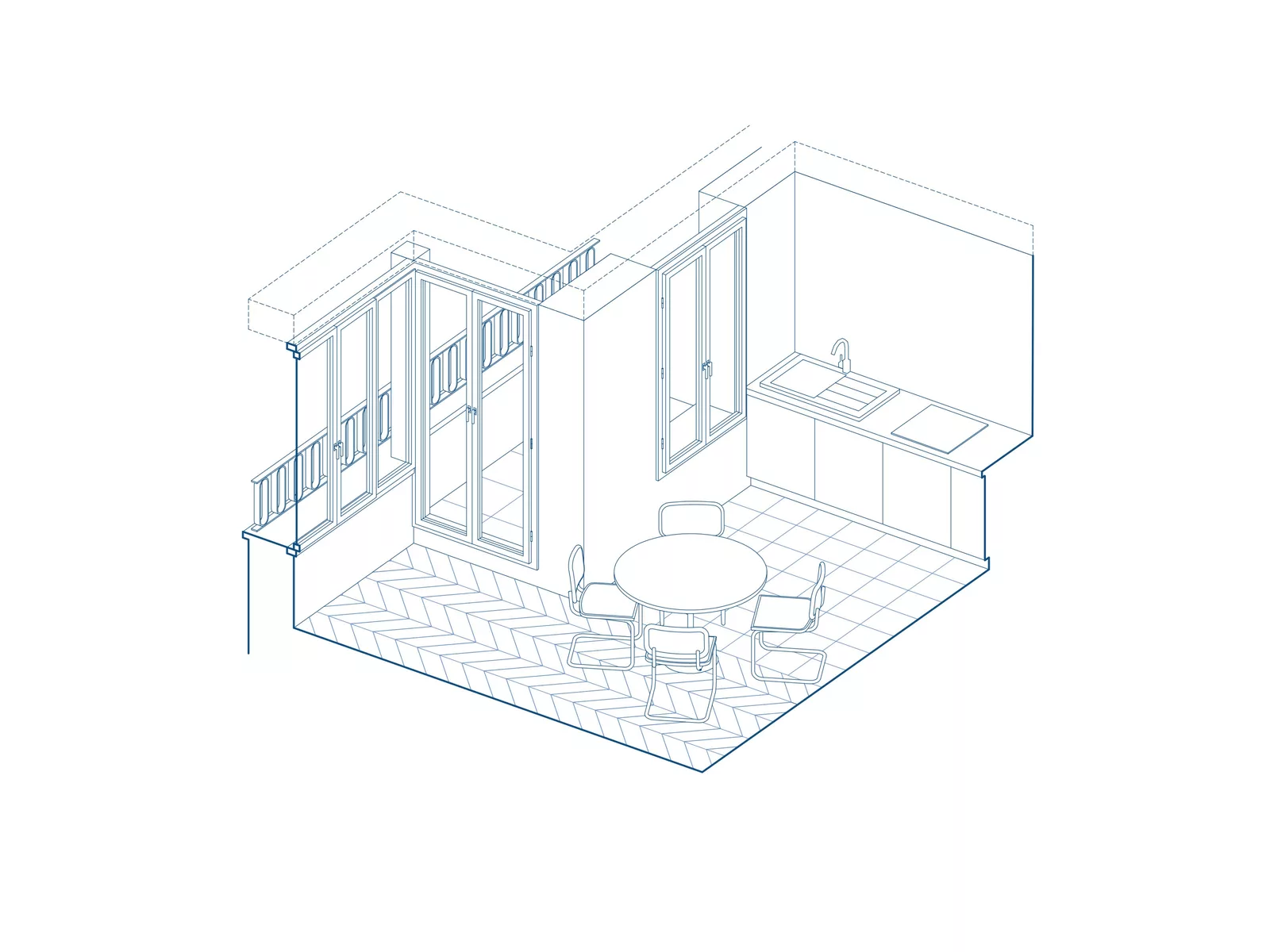 54 logements, crèche et PMI, Sucy-en-Brie
