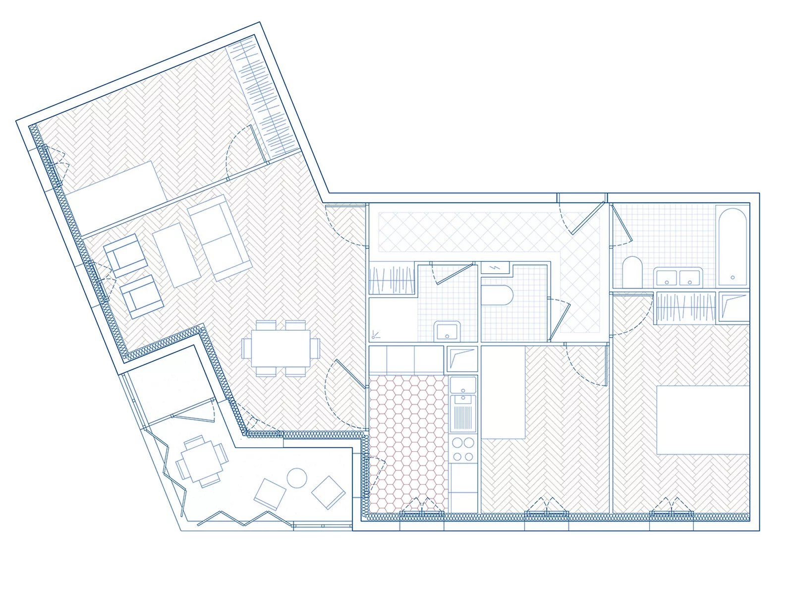 90 logements et commerces, Aulnay-sous-Bois