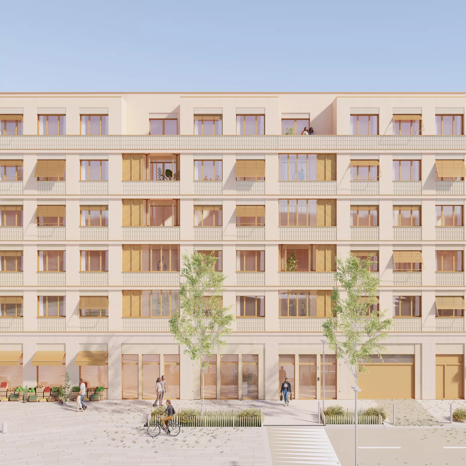 90 logements et commerces, Aulnay-sous-Bois