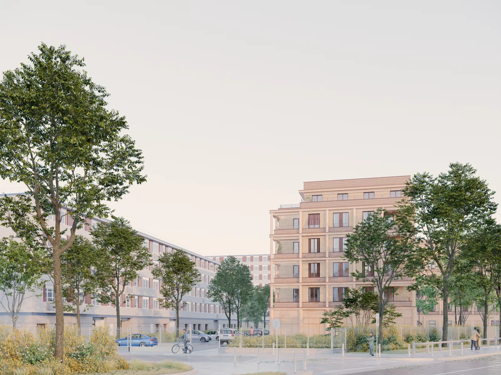 90 logements neufs et 42 logements réhabilités, Sevran