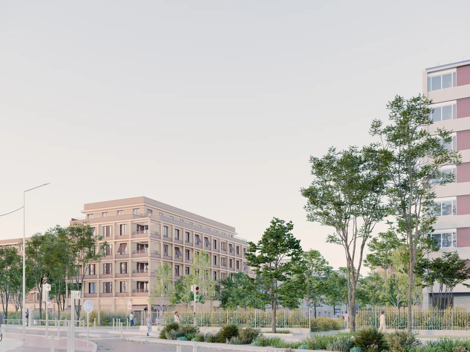 90 logements neufs et 42 logements réhabilités, Sevran