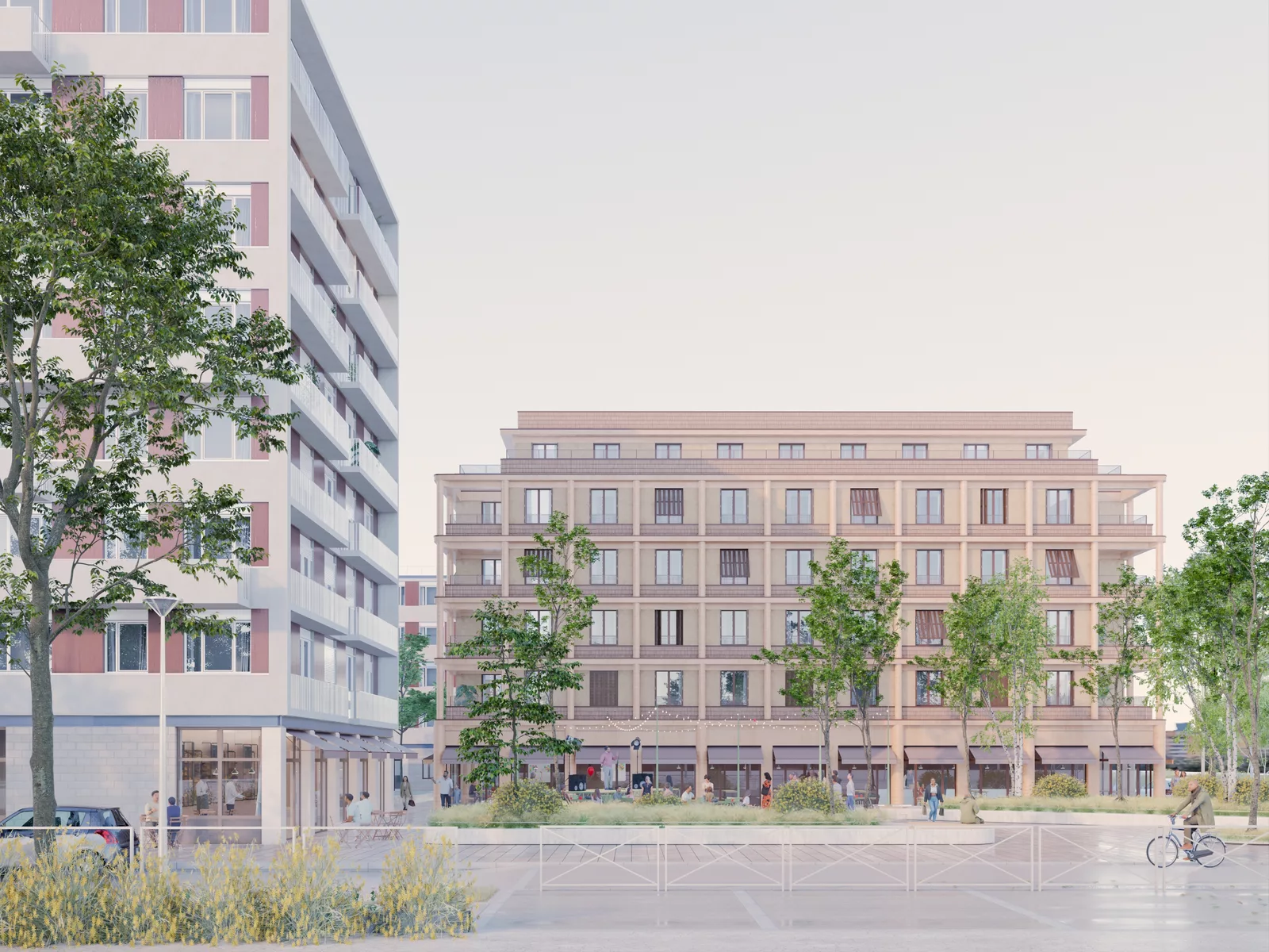 90 logements neufs et 42 logements réhabilités, Sevran