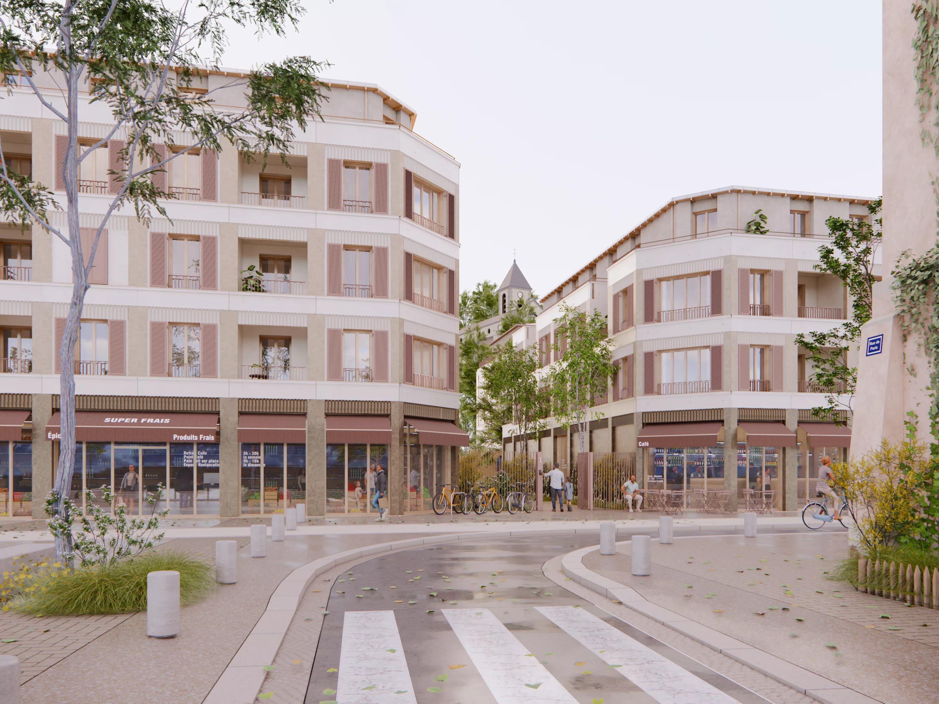 92 logements et commerces, Villeneuve-Saint-Georges