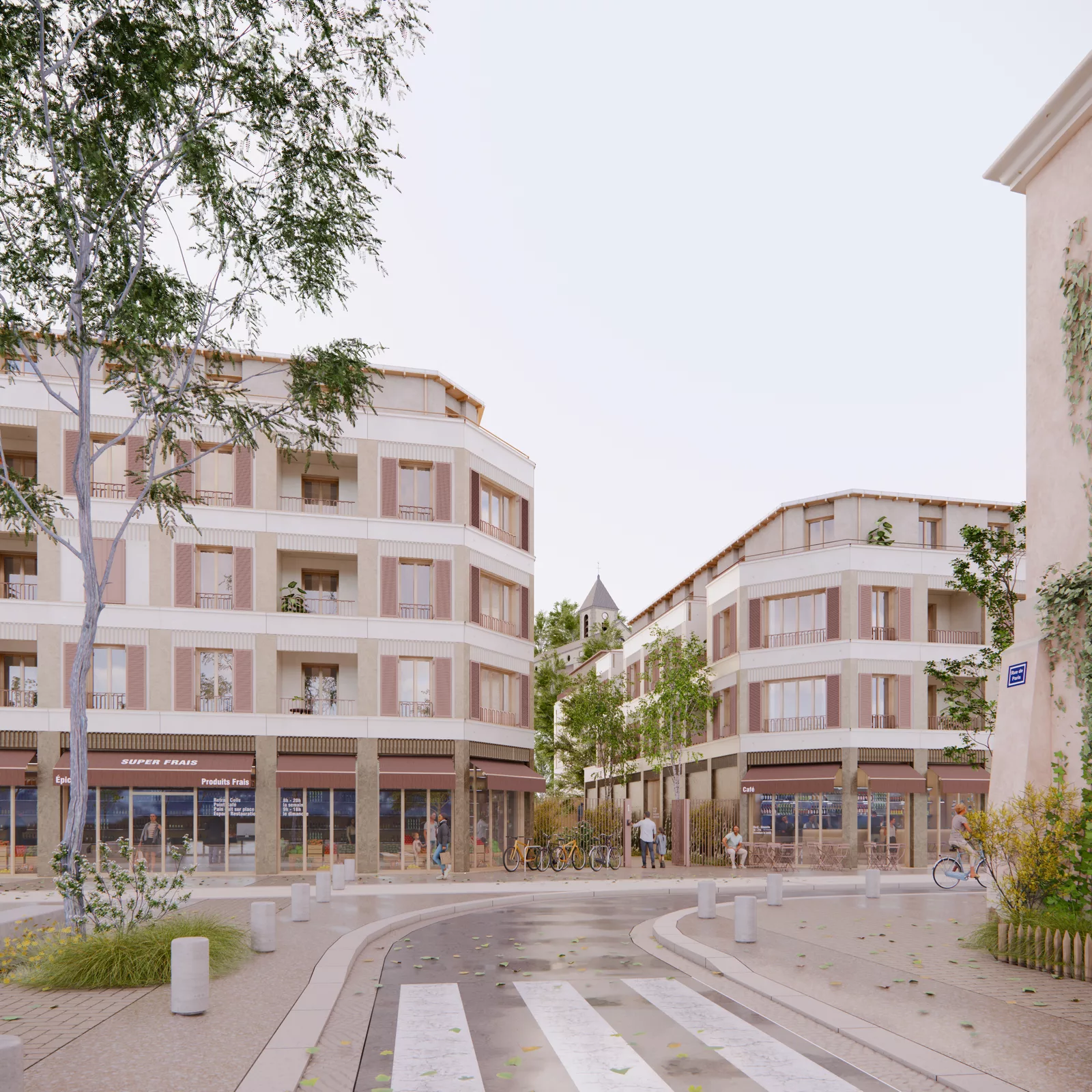 92 logements et commerces, Villeneuve-Saint-Georges