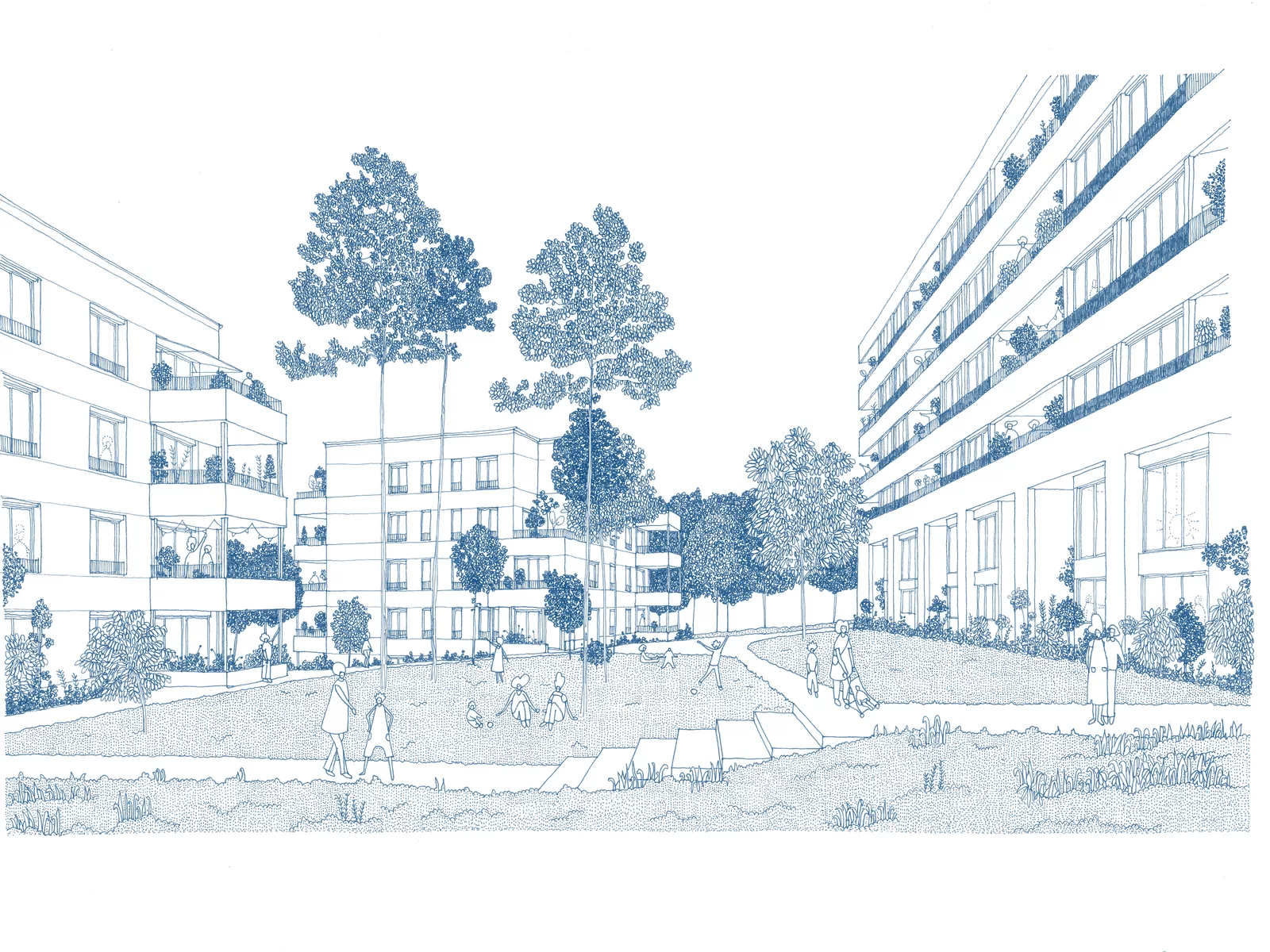 99 logements et résidence de 30 chambres, Corbeil‑Essonnes