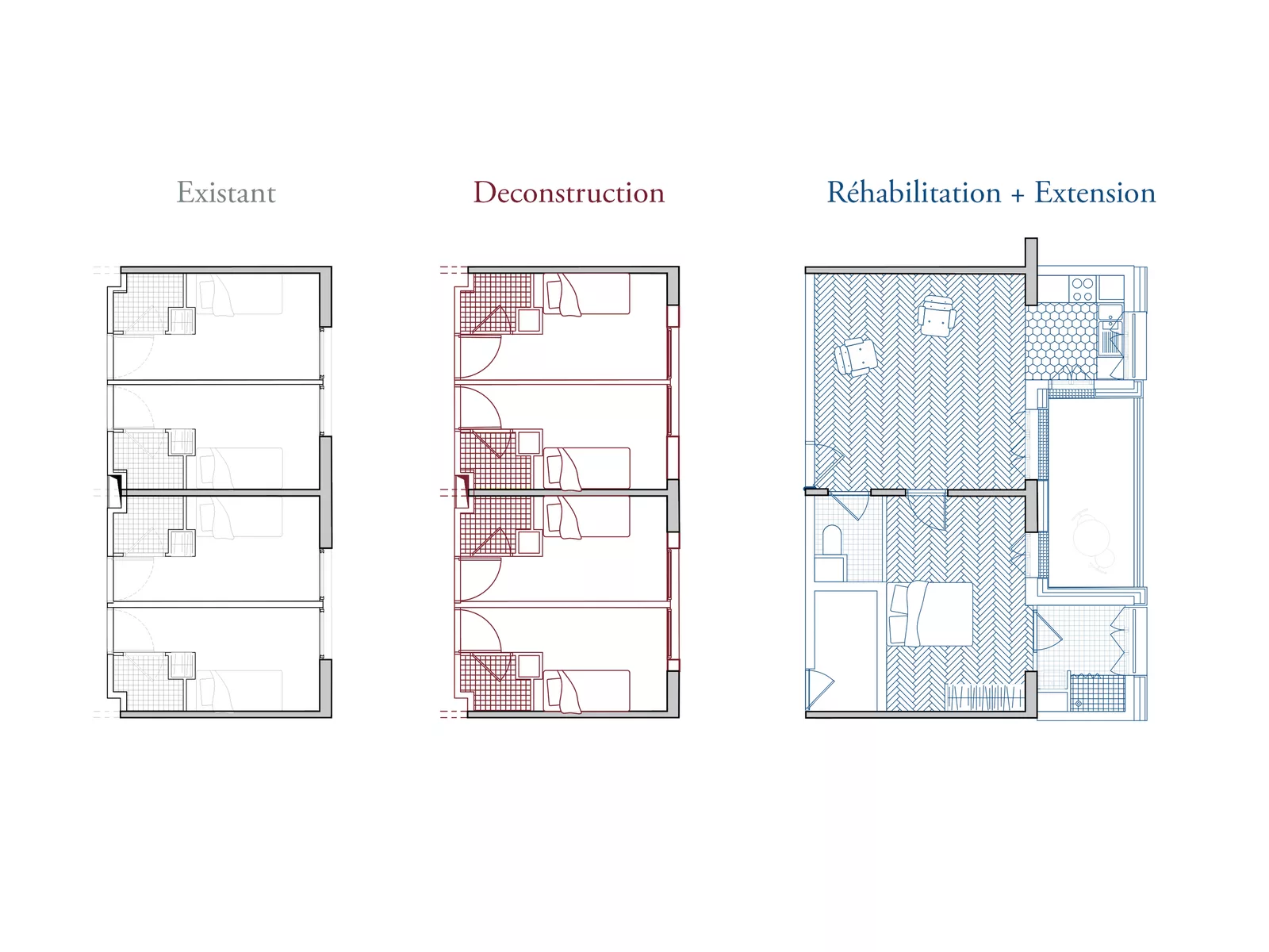99 logements et résidence de 30 chambres, Corbeil‑Essonnes