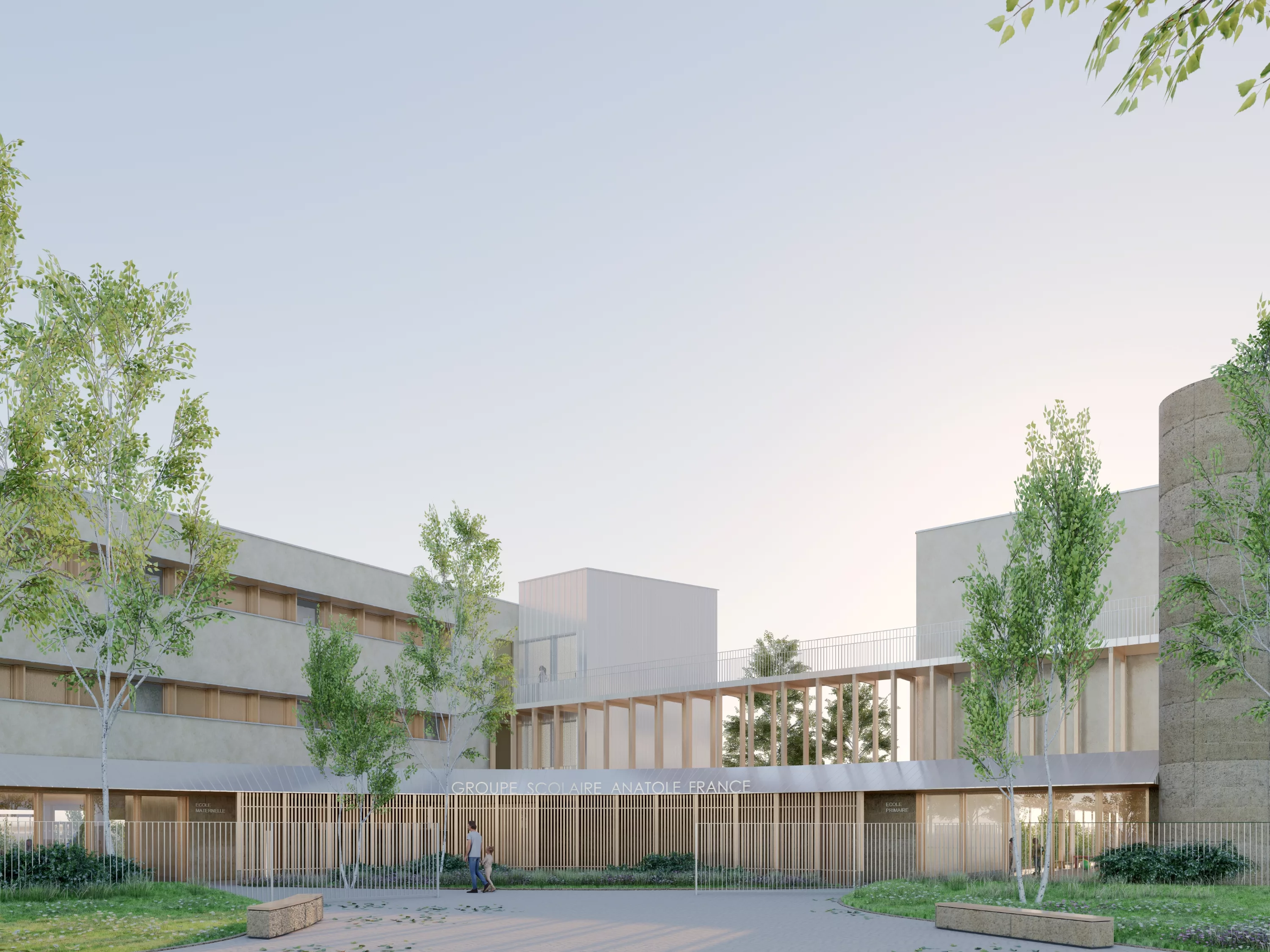Groupe scolaire Anatole France, Nanterre