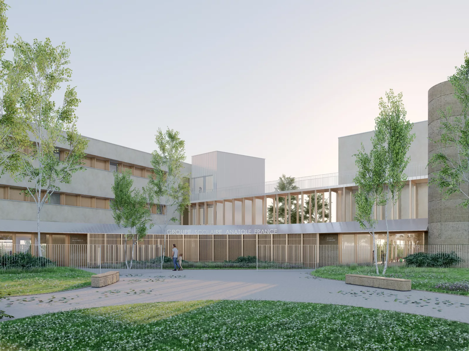 Groupe scolaire Anatole France, Nanterre