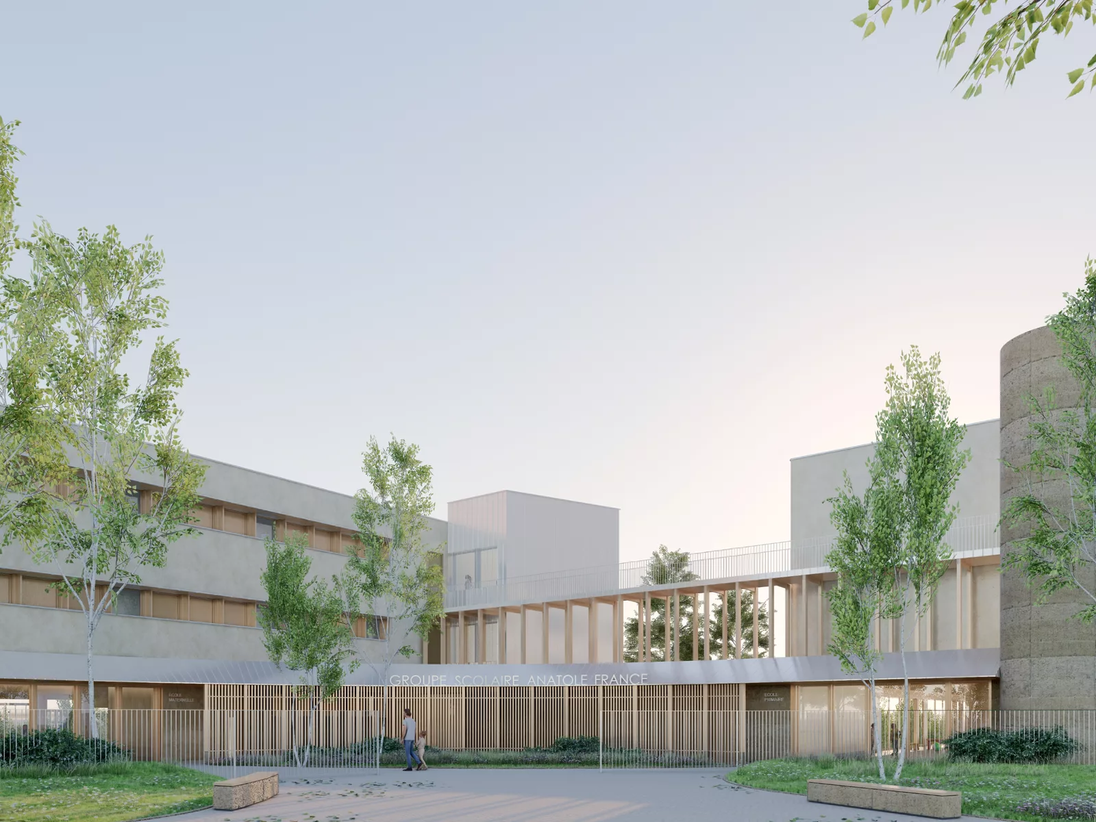 Groupe scolaire Anatole France, Nanterre