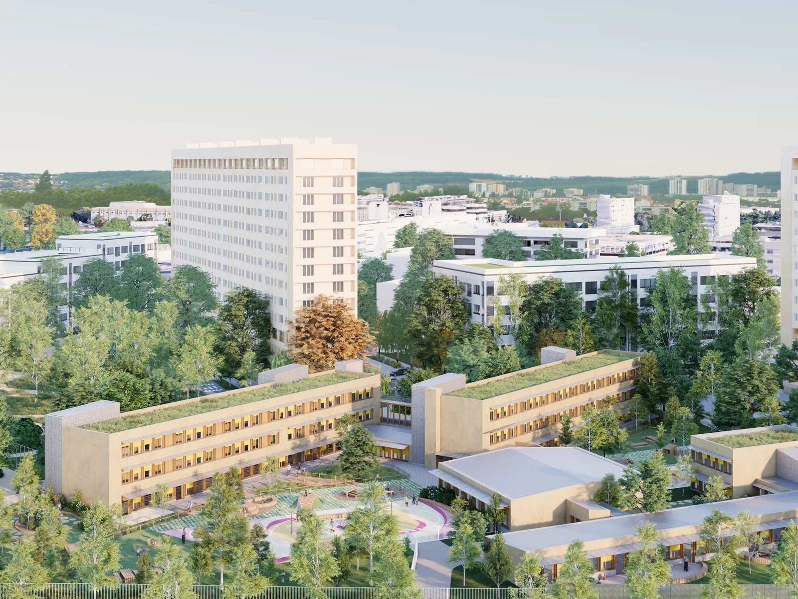 Groupe scolaire Anatole France, Nanterre
