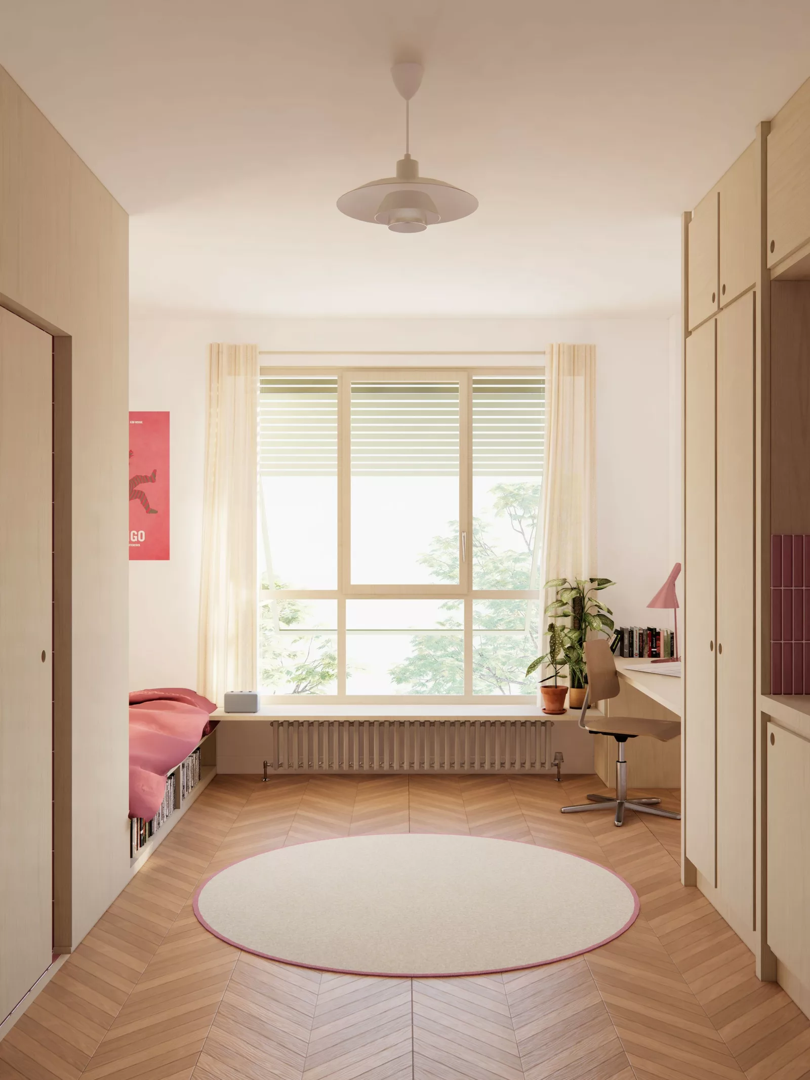 Résidence de 121 chambres, Bois-Colombes