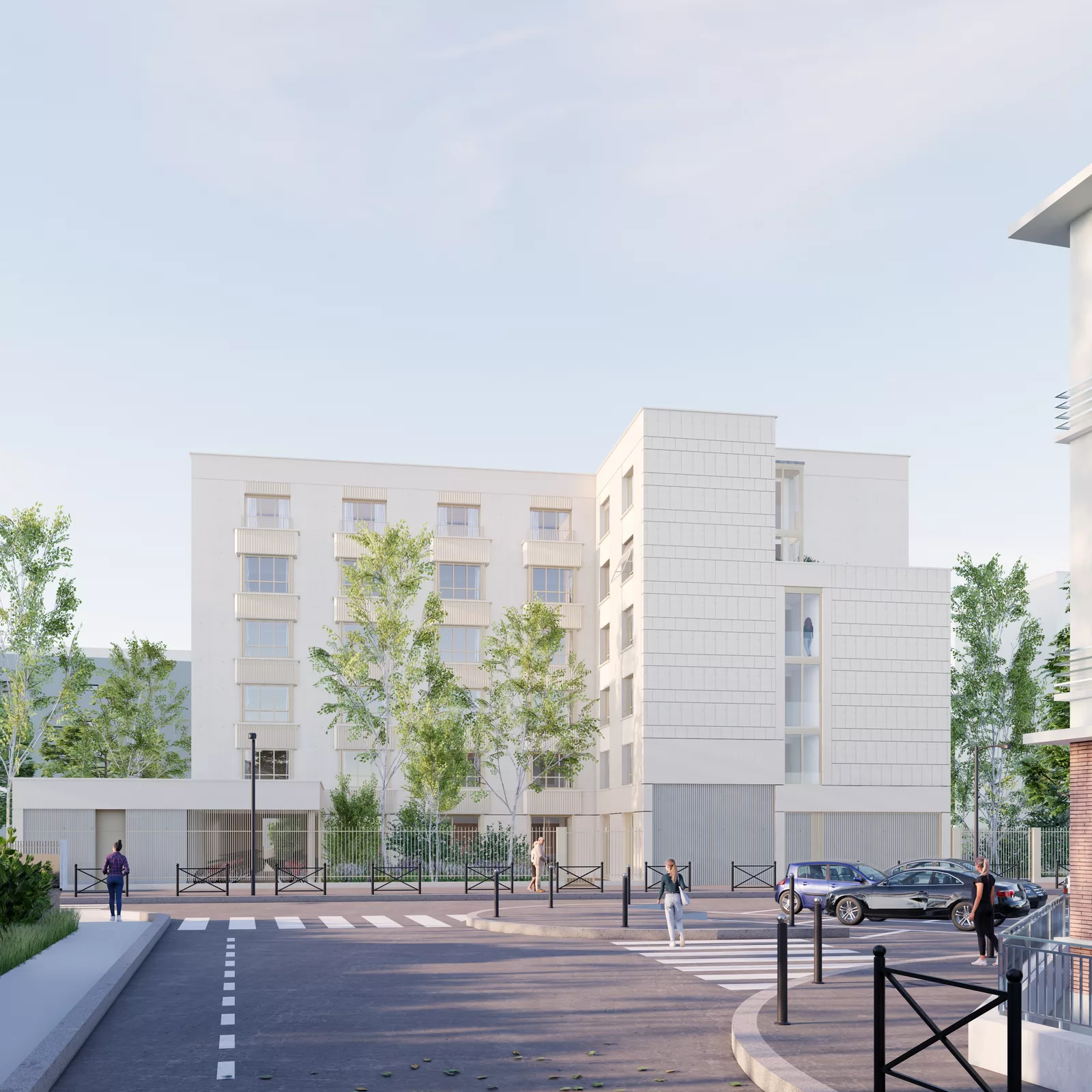 Résidence de 121 chambres, Bois-Colombes