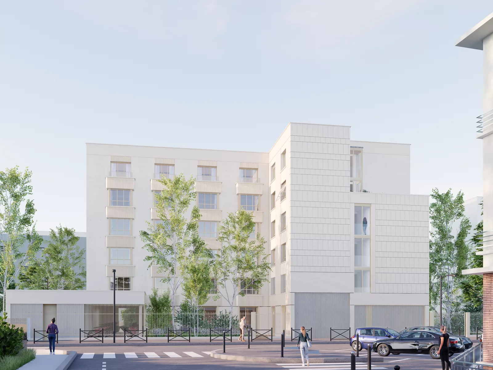 Résidence de 121 chambres, Bois-Colombes