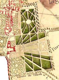 Carte du haras de Marly la ville