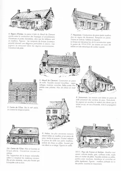 Les maisons paysannes de l'oise